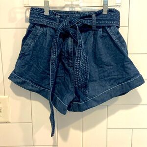 Cleobella High Waisted Jean Shorts
